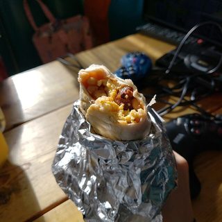 Breakfast burrito