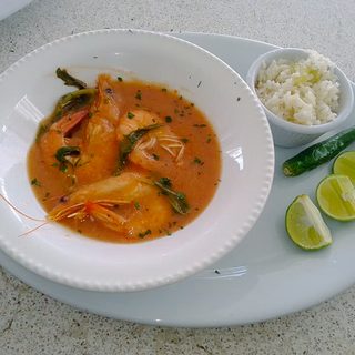 Caldo de camarón
