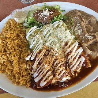 Enchiladas rojas