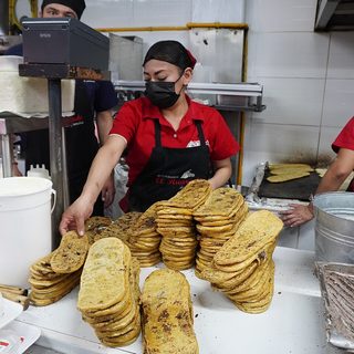 Huarache al pastor