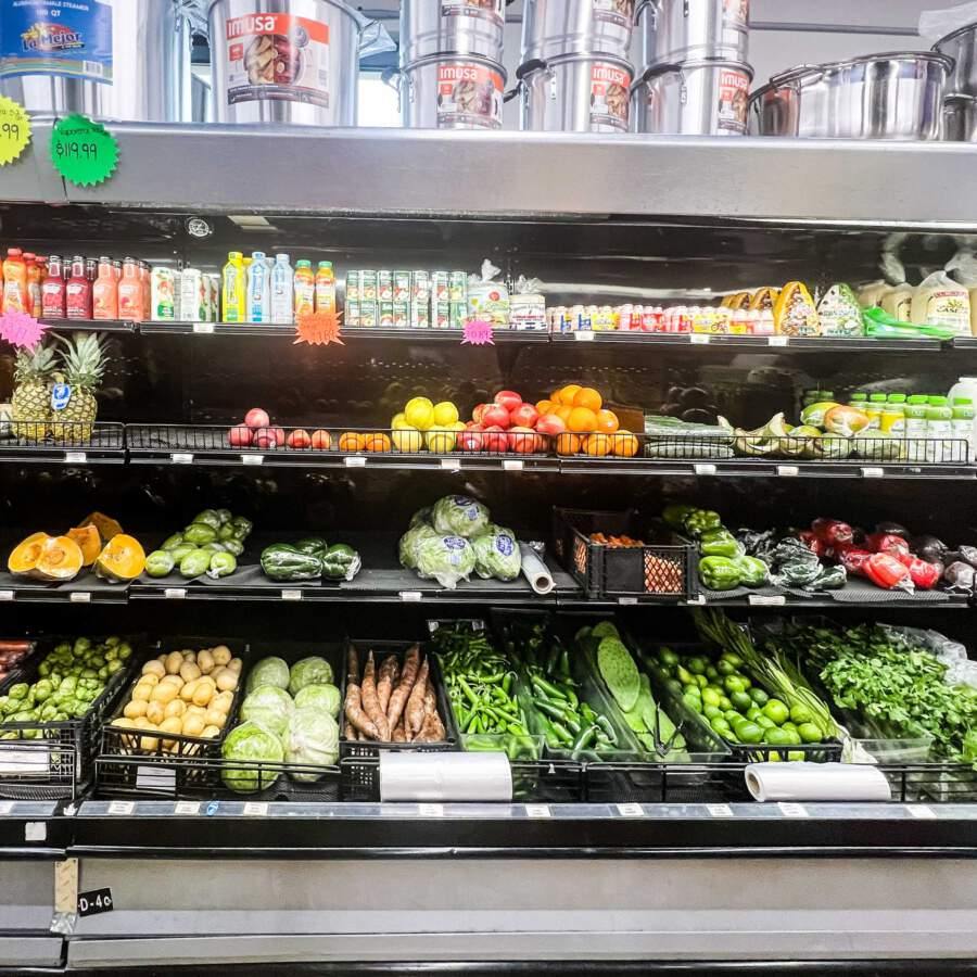 Produce case